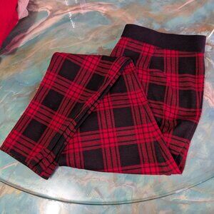 Talbots checkered leggings